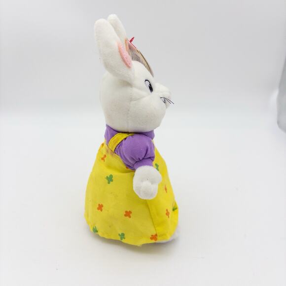 NEW Ty Beanie Baby RUBY Bunny Rabbit Nick Jr. Max & Ruby Easter Plush Toy - Picture 4 of 9